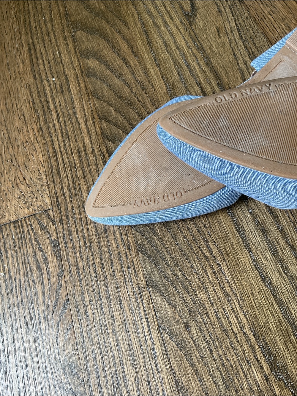 Old Navy Light Blue Women's Pointed Slip-On Flats